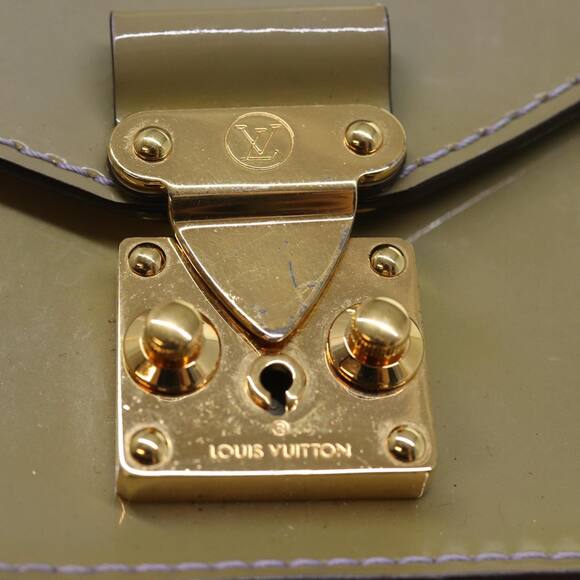 LOUIS VUITTON Monogram Vernis Monceau BB Hand Bag Lila - Picture 9 of 16